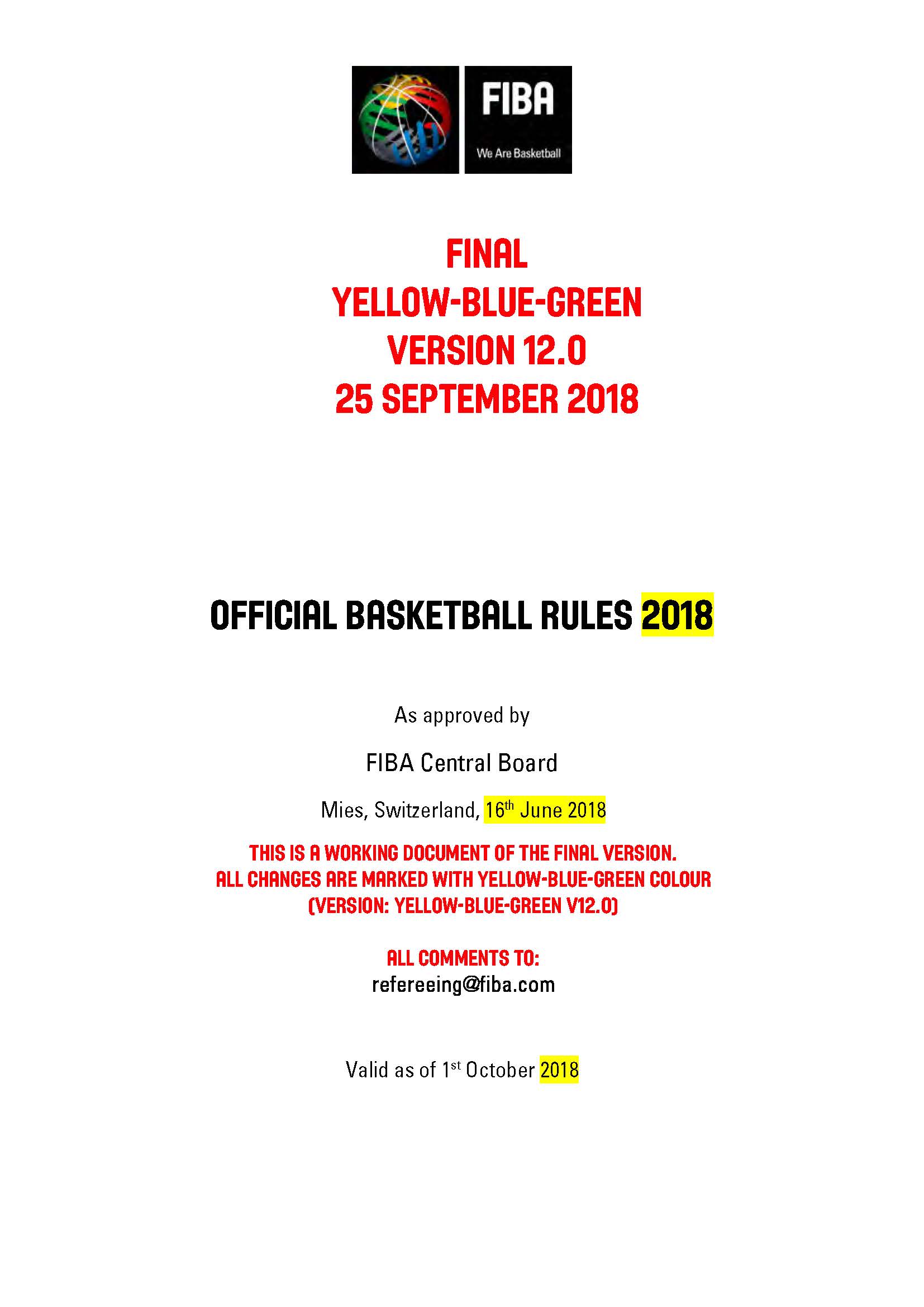 2018 09 25 FIBA Official Basketball Rules AdABL